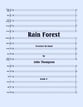 Rain Forest Concert Band sheet music cover